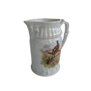 Bavaria  Pitcher Lusterware with BirdsVintage Boho  Design